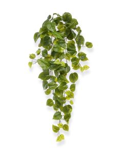 Philodendron kunst hangplant 65cm - groen