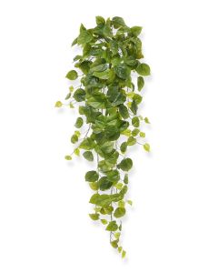 Philodendron kunst hangplant 80cm - groen