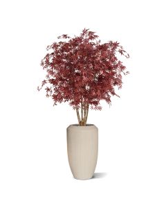 Acer Maple deluxe kunstboom 165cm - burgundy