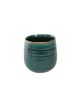 Pot Iris turquoise D15 H14