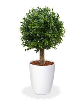 Buxus bol deluxe kunstplant 25cm