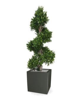 Buxus spiraal deluxe kunstplant 140cm