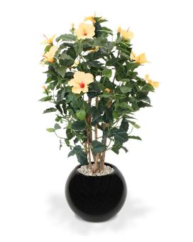 Hibiscus deluxe 100cm - oranje