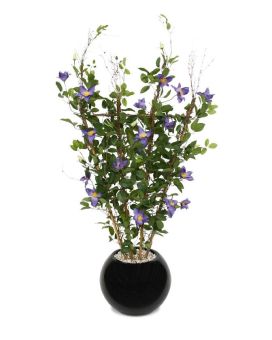Clematis kunstheg 125cm - paars