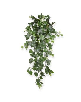 Hedera deluxe kunst hangplant 75cm - groen