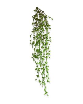 Erwten kunst hangplant 60cm - groen