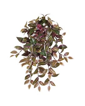 Tradescantia Kunsthangplant groen/rood 50cm