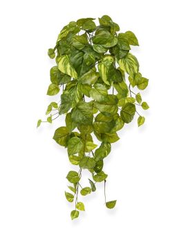 Pothos kunst hangplant 55cm - bont
