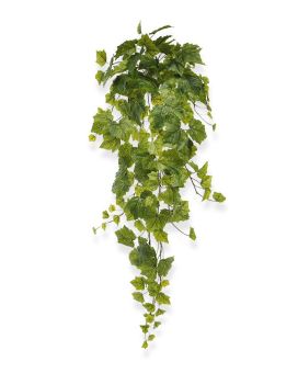 Druivenblad kunst hangplant 90cm - groen