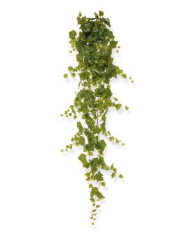 Druivenblad kunst hangplant 170cm - groen