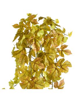 Herfst Maple kunst hangplant 65cm - geel