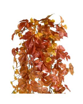 Herfst Maple kunst hangplant 120cm - oranje