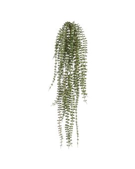 Dischidia kunst hangplant 70cm - grijs/groen
