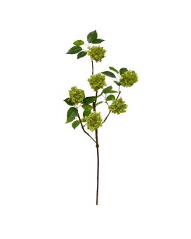 Viburnum kunstbloem 56cm groen