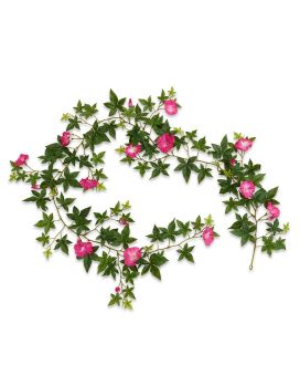 Petunia Guirlande kunsthanger 180cm - cerise