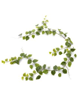 Philodendron kunst guirlande 180cm - groen