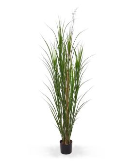 Kunstrietgras deluxe 165cm - groen