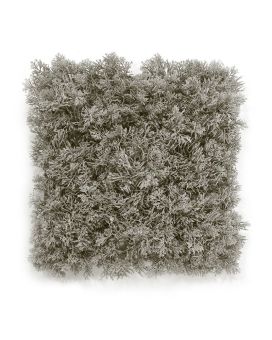 Rendier kunst Mosmat 25x25cm - grijs