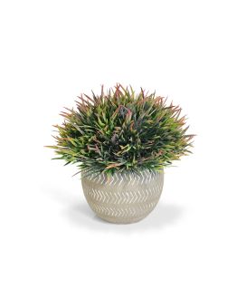 Mini Bamboe kunst grasplant in pot 14cm