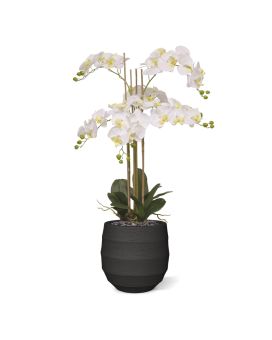 Phalaenopsis kunst Orchidee 95cm wit