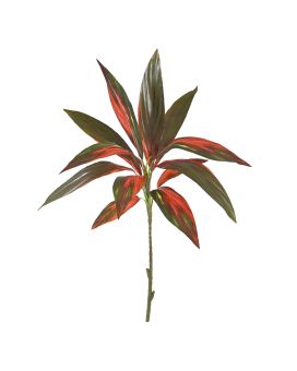Draceana Fragrans 70cm Kunstplant groen-rood