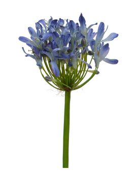 Agapanthus kunsttak Deluxe 60 cm lila