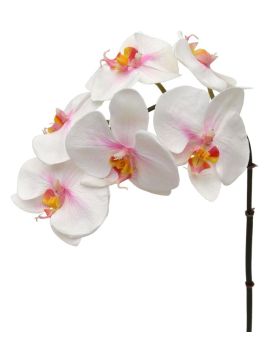 Phalaenopsis kunsttak 55 cm roze