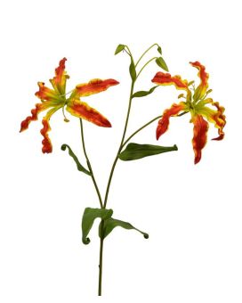 Gloriosa kunsttak deluxe 65 cm oranje