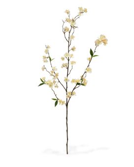 Bloesem kunsttak deluxe 120 cm creme