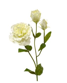 Lisianthus kunst steelbloem 80 creme