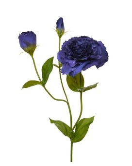 Lisianthus kunst steelbloem 80 blauw