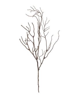 Kunst Houttak 65 cm bruin