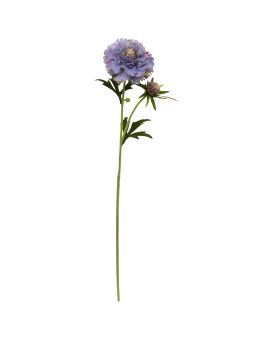 Scabiosa Kunstbloem 57cm Blauw