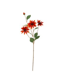 Rudbeckia Kunsttak 83cm Oranje