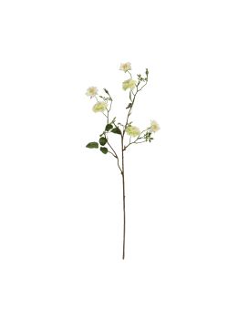 Wilde Rozen Kunsttak 71cm Creme