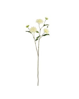 Dahlia Kunsttak deluxe 78cm Creme