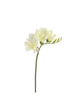 Freesia Kunsttak 53cm Creme