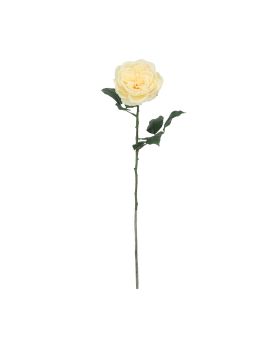 Engelse Tuinroos Kunsttak 56cm Creme