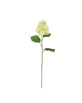 Hortensia Kunsttak 71cm Creme/groen