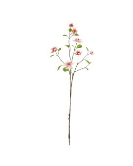 Clematis Kunsttak 92cm Roze