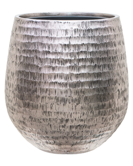 Baq Opus Hammered Darcy Zilver 45x48cm (met inzetbak)