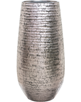 Baq Opus Hammered Darcy Zilver 46x100cm (met inzetbak)