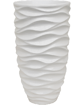 Baq Luxe Lite Glossy Sea Partner White, 33x60cm