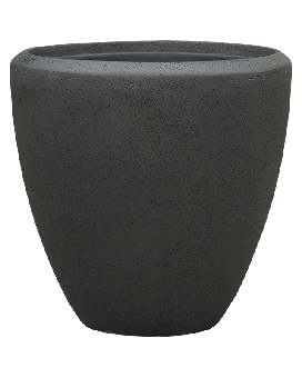 Baq Polystone Plain Couple Smoke (met inzetbak), 40x40cm