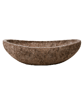 Baq Polystone Plain Boat Rock, 46x20x13cm