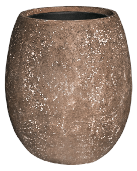 Baq Polystone Coated Plain Balloon Rock (met inzetbak), 48x55cm