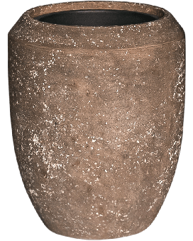 Baq Polystone Coated Plain Coppa Rock (met inzetbak), 45x55cm
