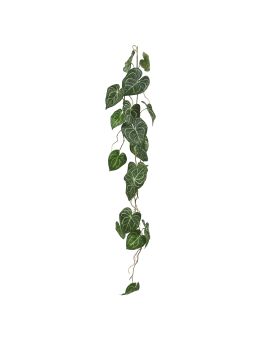 Anthurium Clarinervium Guirlande kunst hangplant 110cm