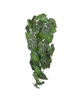 Anthurium Clarinervium kunst hangplant 80cm