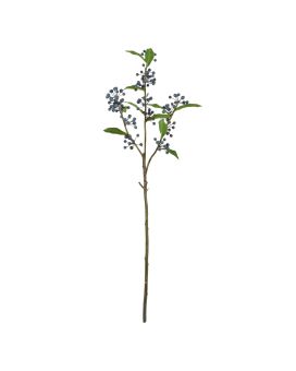 Kunst Blueberry tak 75cm - blauw